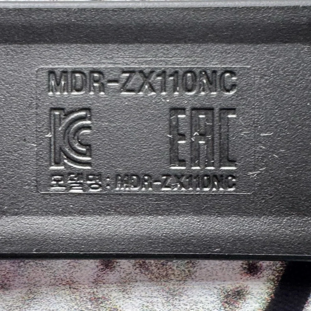 Sony MDR-ZX10NC Wired Noise Canceling On-Ear Headphones Black‎ Tested